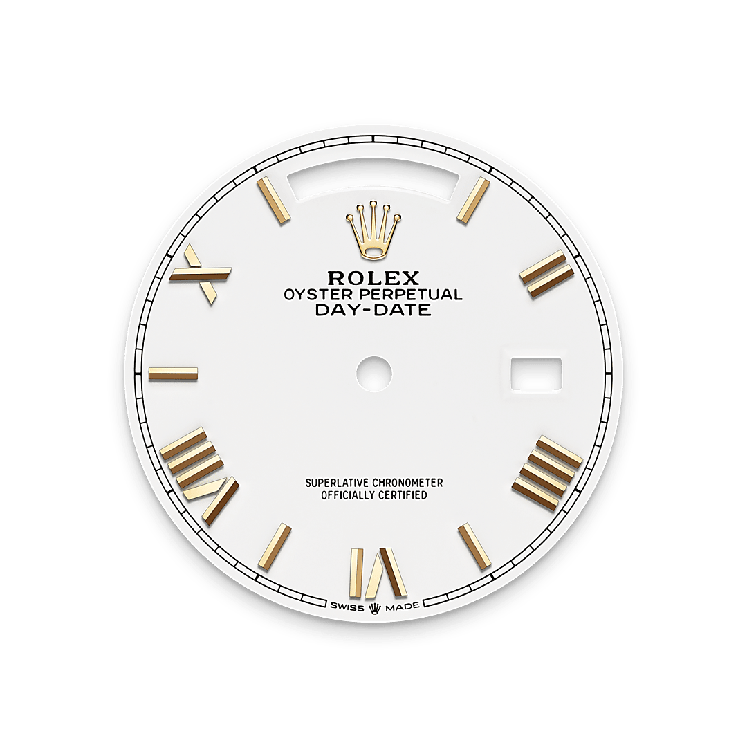 White dial