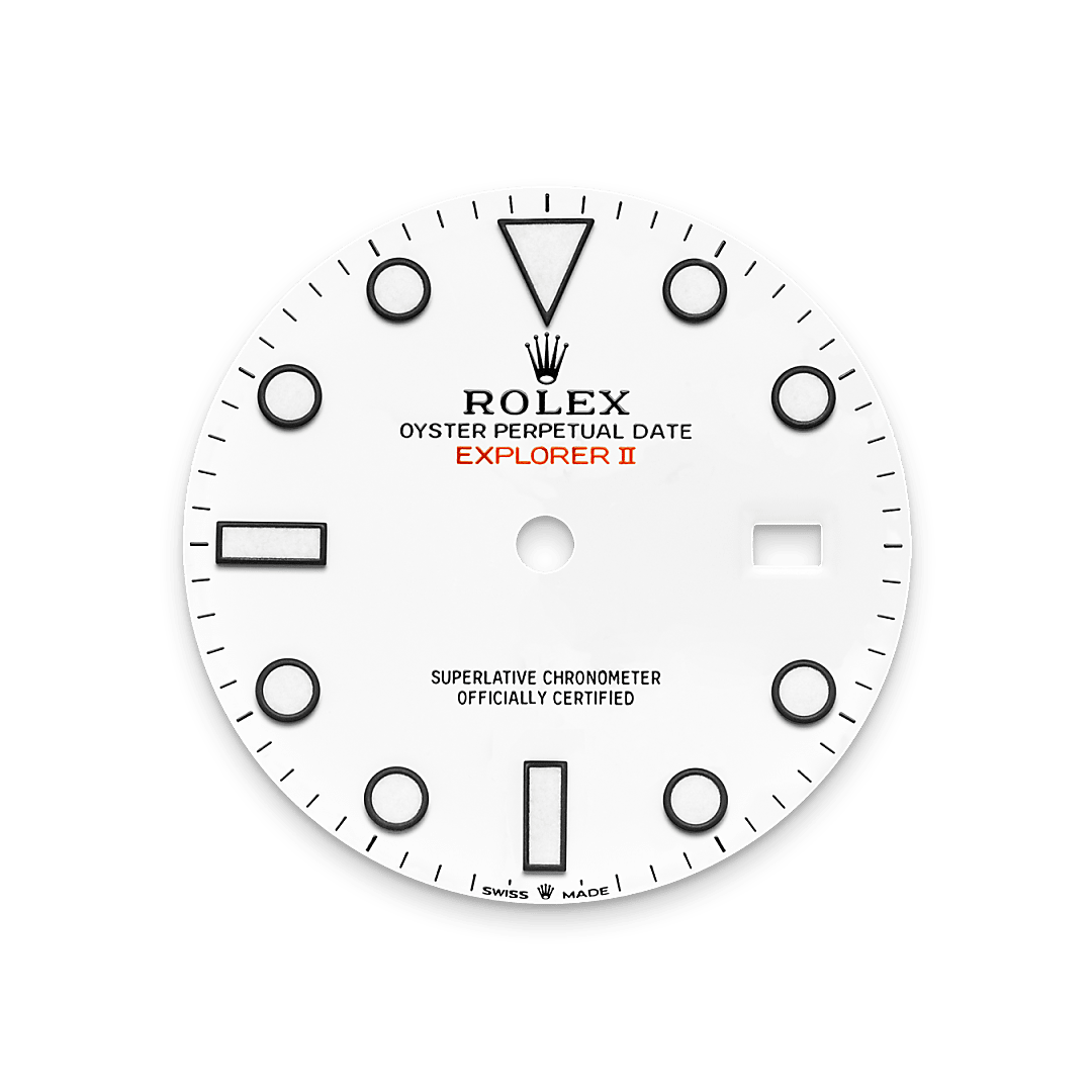 White dial