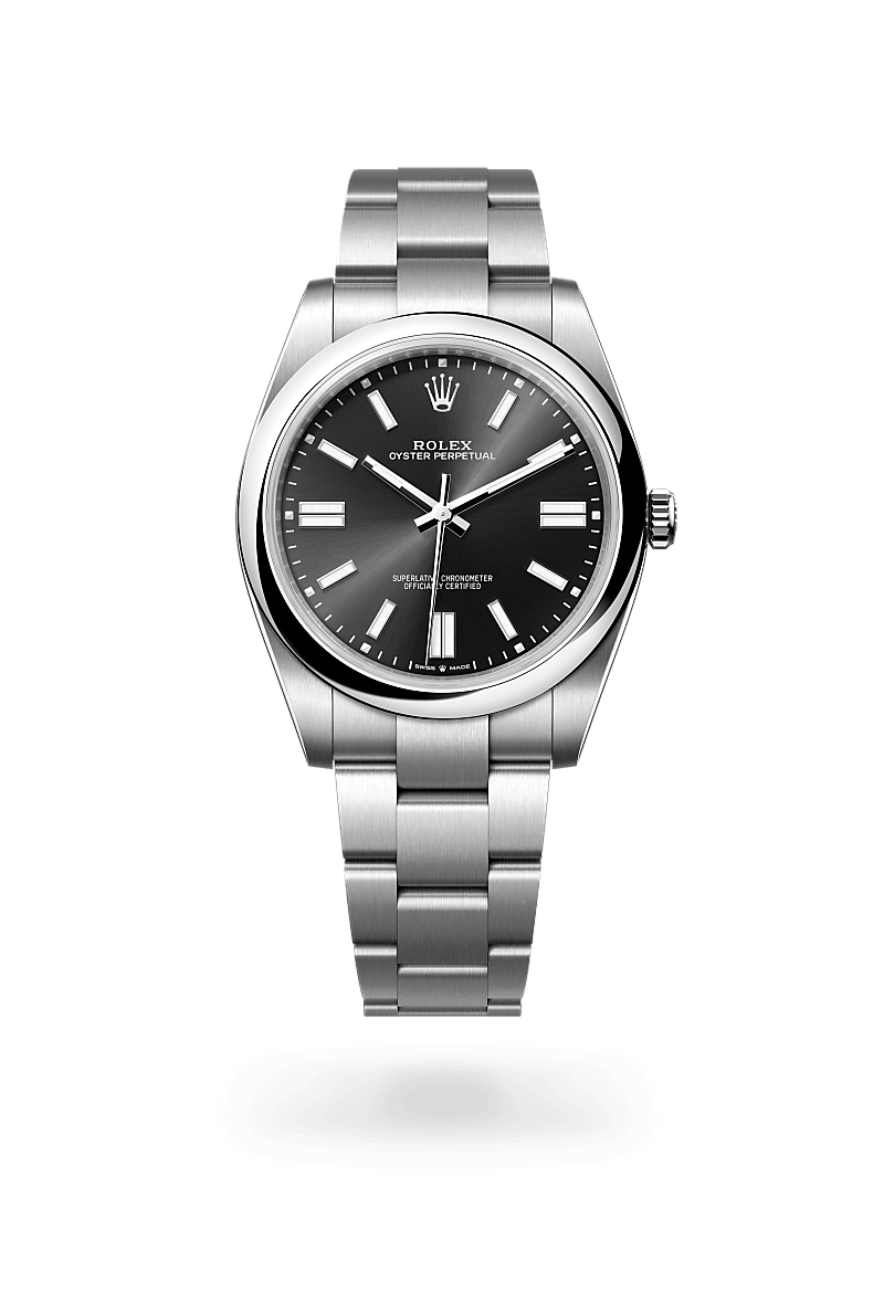 Rolex Oyster Perpetual in Oystersteel m124300-0002 at Reeds Jewelers