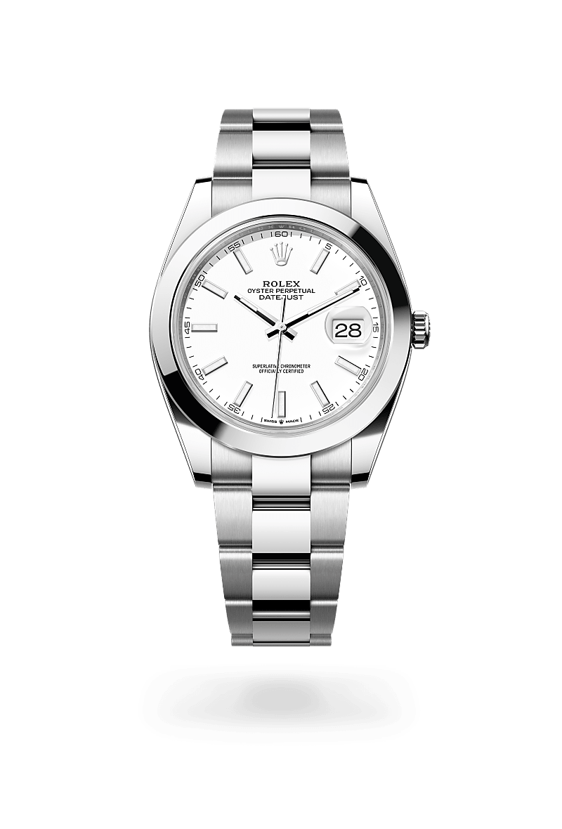 Rolex Datejust in Oystersteel m126300-0005 at Reeds Jewelers