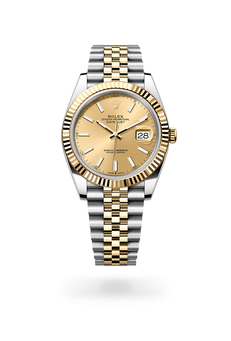 Rolex Datejust in Oystersteel and gold m126333-0010 at Reeds Jewelers