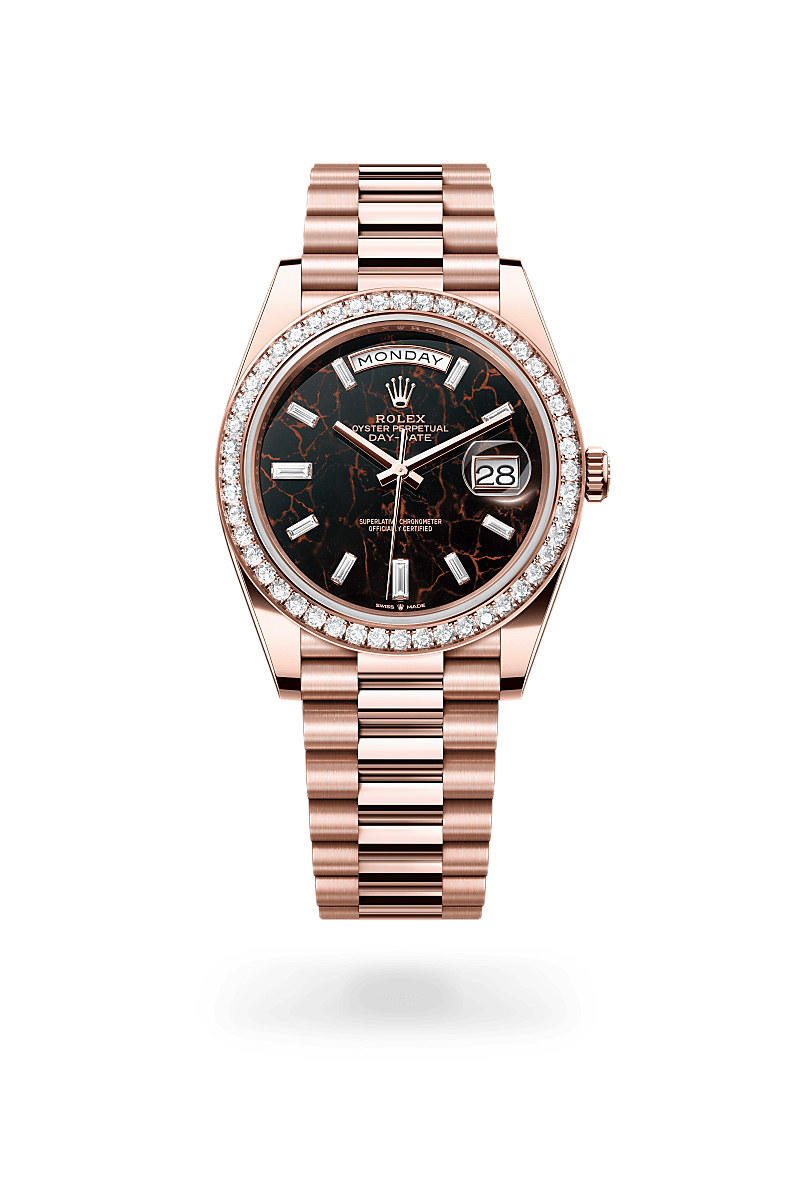 Rolex Day-Date in Gold m228345rbr-0016 at Reeds Jewelers