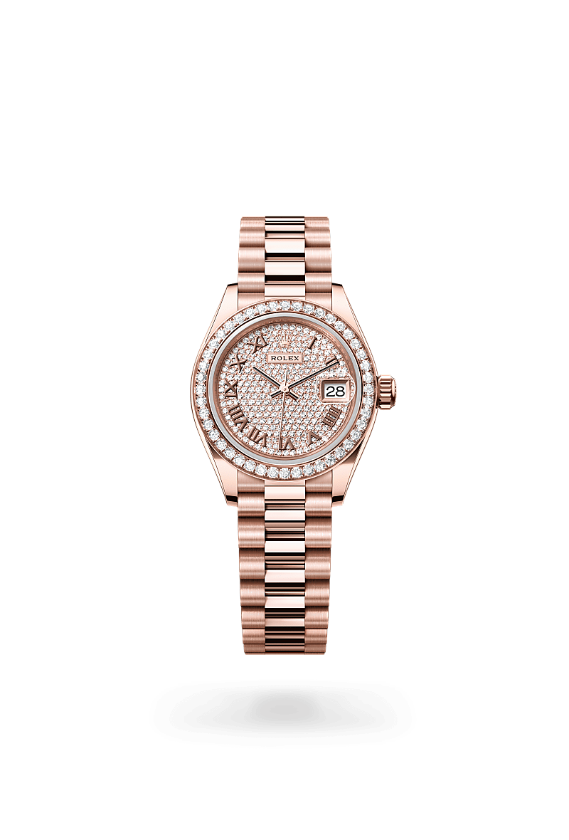 Rolex Lady-Datejust in Gold m279135rbr-0021 at Reeds Jewelers