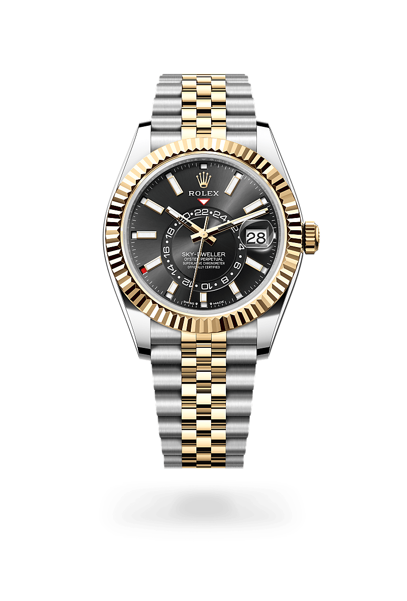 Rolex Sky-Dweller in Oystersteel and gold m336933-0004 at Reeds Jewelers